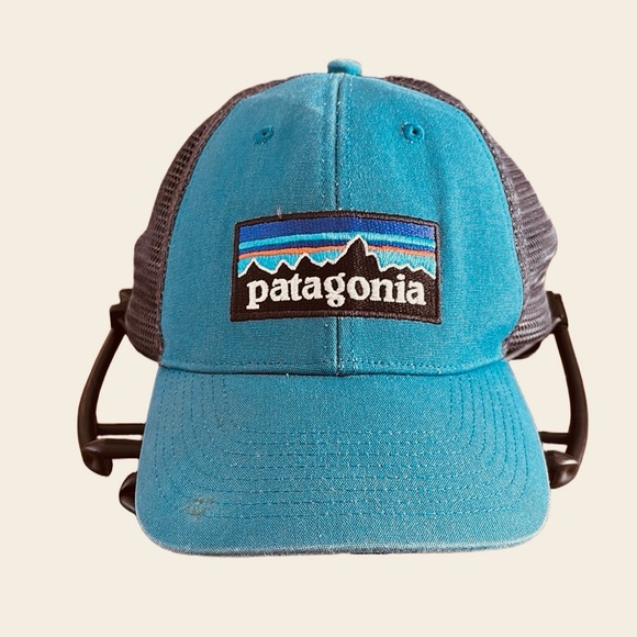 Patagonia Truckers Hat, Teal with Black Mesh - Picture 1 of 7